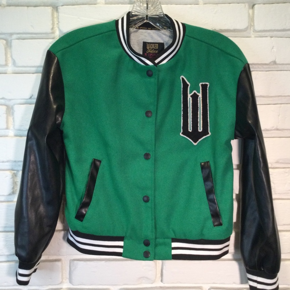 Wicked x Justice Girls Kids Jacket Medium 10